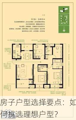 房子户型选择要点：如何挑选理想户型？