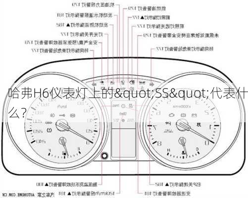 哈弗H6仪表灯上的