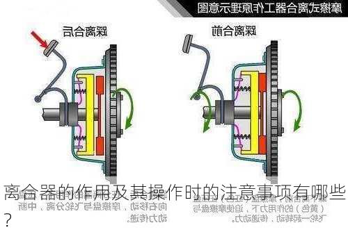 离合器的作用及其操作时的注意事项有哪些？