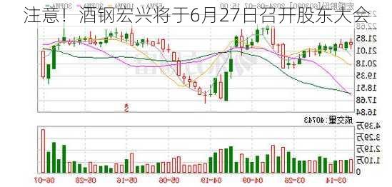 注意！酒钢宏兴将于6月27日召开股东大会