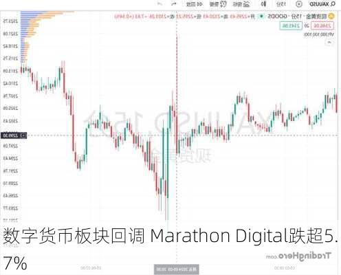 数字货币板块回调 Marathon Digital跌超5.7%