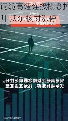 铜缆高速连接概念拉升 沃尔核材涨停