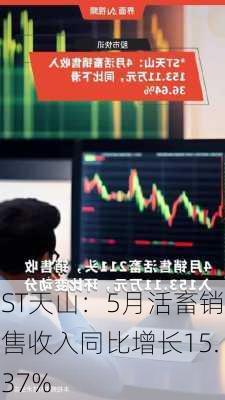 ST天山：5月活畜销售收入同比增长15.37%