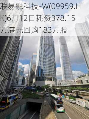 联易融科技-W(09959.HK)6月12日耗资378.15万港元回购183万股