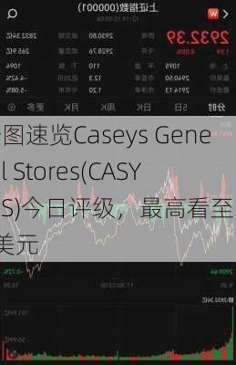 一图速览Caseys General Stores(CASY.US)今日评级，最高看至361美元