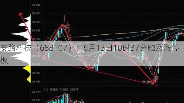 安路科技（688107）：6月13日10时37分触及涨停板