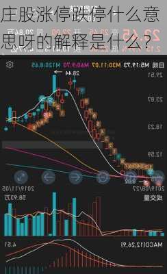 庄股涨停跌停什么意思呀的解释是什么？