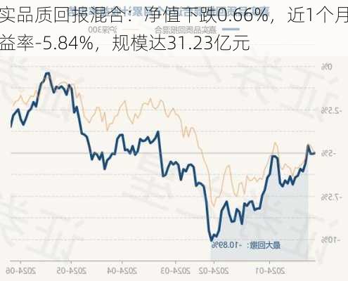 嘉实品质回报混合：净值下跌0.66%，近1个月收益率-5.84%，规模达31.23亿元