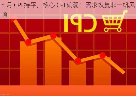 5 月 CPI 持平，核心 CPI 偏弱：需求恢复非一帆风顺