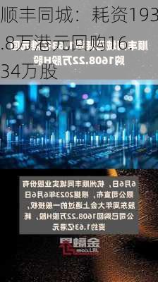 顺丰同城：耗资193.8万港元回购16.34万股