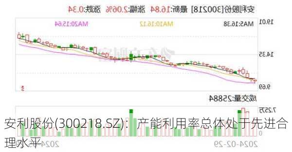 安利股份(300218.SZ)：产能利用率总体处于先进合理水平