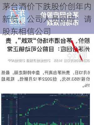 茅台酒价下跌股价创年内新低，公司人员回应：请股东相信公司