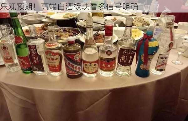 乐观预期！高端白酒板块看多信号明确