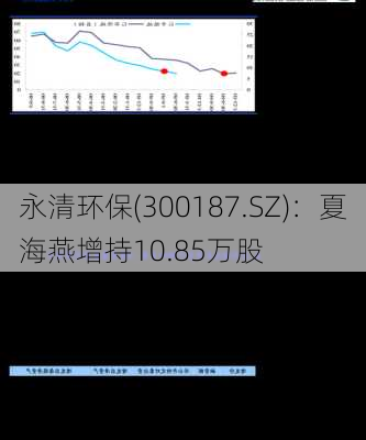 永清环保(300187.SZ)：夏海燕增持10.85万股