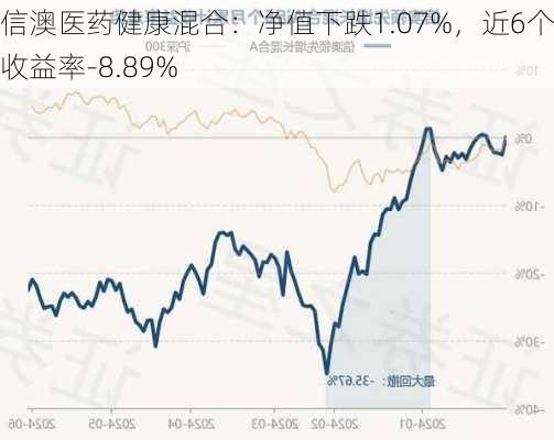 信澳医药健康混合：净值下跌1.07%，近6个月收益率-8.89%