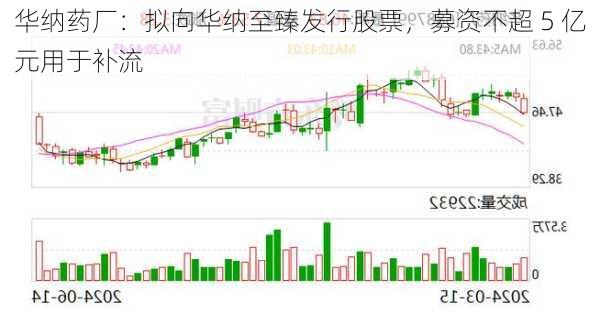 华纳药厂：拟向华纳至臻发行股票，募资不超 5 亿元用于补流