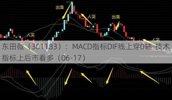 东田微（301183）：MACD指标DIF线上穿0轴-技术指标上后市看多（06-17）