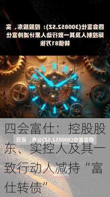 四会富仕：控股股东、实控人及其一致行动人减持“富仕转债”