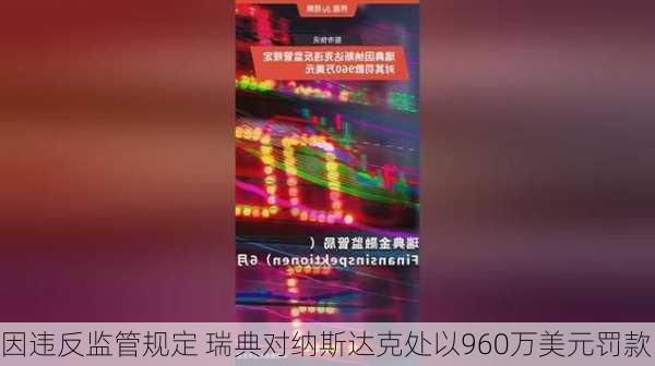 因违反监管规定 瑞典对纳斯达克处以960万美元罚款