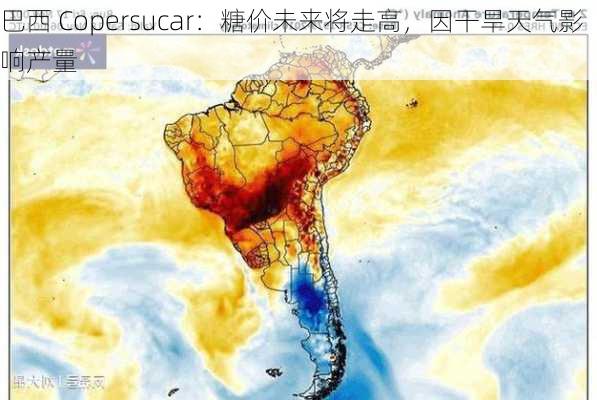 巴西 Copersucar：糖价未来将走高，因干旱天气影响产量