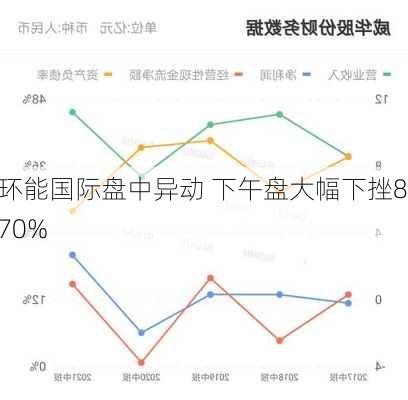 环能国际盘中异动 下午盘大幅下挫8.70%