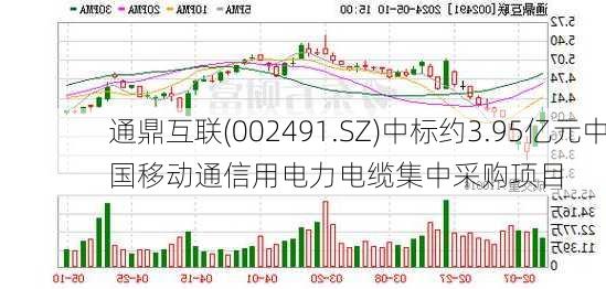 通鼎互联(002491.SZ)中标约3.95亿元中国移动通信用电力电缆集中采购项目