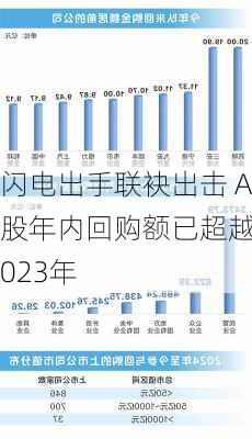 闪电出手联袂出击 A股年内回购额已超越2023年