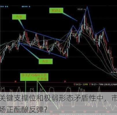 关键支撑位和极弱形态矛盾性中，市场正酝酿反弹？