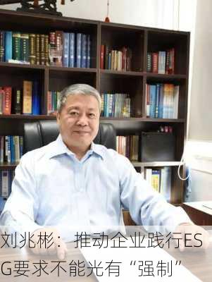 刘兆彬：推动企业践行ESG要求不能光有“强制”