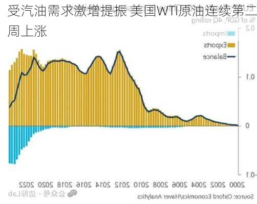 受汽油需求激增提振 美国WTI原油连续第二周上涨