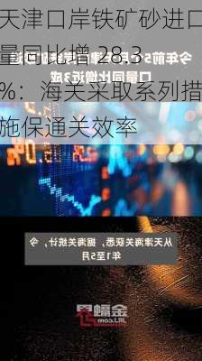 天津口岸铁矿砂进口量同比增 28.3%：海关采取系列措施保通关效率