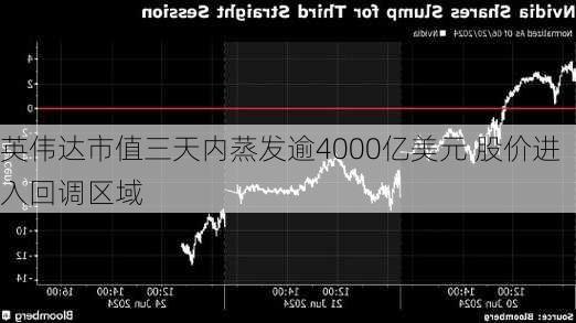 英伟达市值三天内蒸发逾4000亿美元 股价进入回调区域