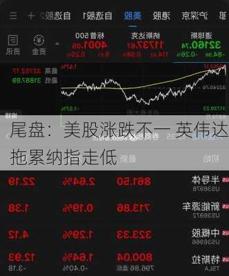 尾盘：美股涨跌不一 英伟达拖累纳指走低