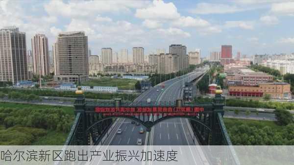 哈尔滨新区跑出产业振兴加速度