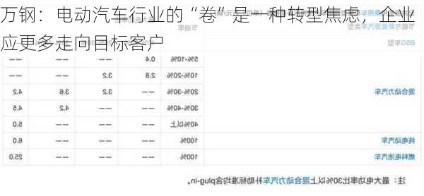 万钢：电动汽车行业的“卷”是一种转型焦虑，企业应更多走向目标客户