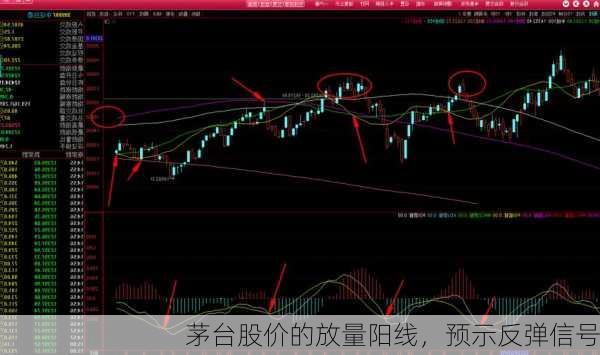 茅台股价的放量阳线，预示反弹信号