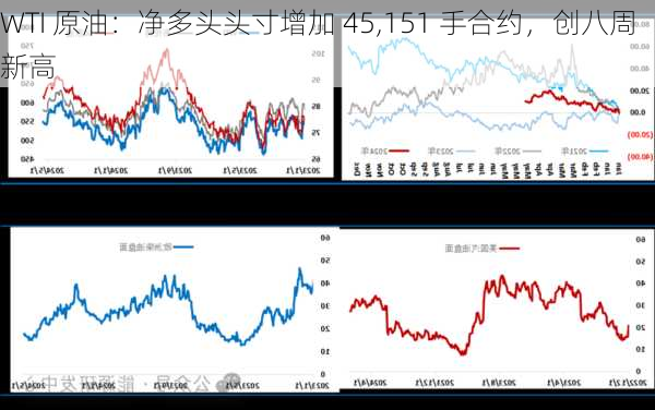 WTI 原油：净多头头寸增加 45,151 手合约，创八周新高