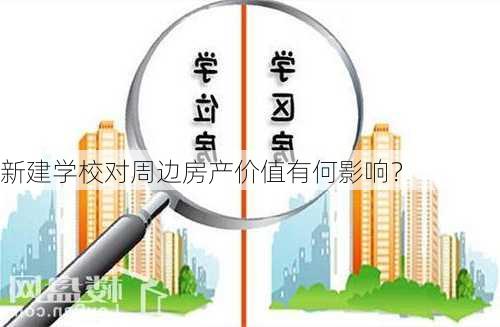 新建学校对周边房产价值有何影响？