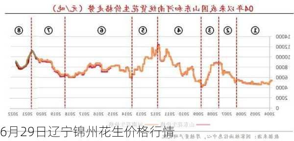 6月29日辽宁锦州花生价格行情