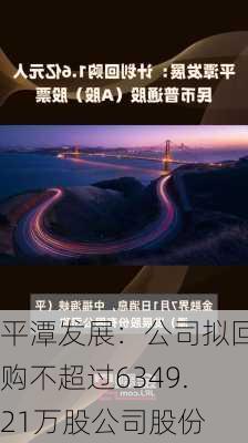 平潭发展：公司拟回购不超过6349.21万股公司股份