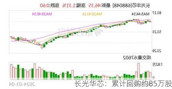 长光华芯：累计回购约85万股