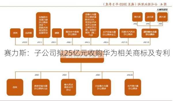 赛力斯：子公司拟25亿元收购华为相关商标及专利