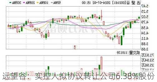 远望谷：实控人拟协议转让公司6.38%股份