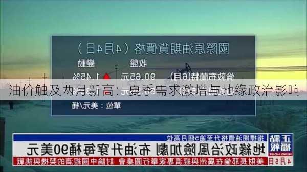 油价触及两月新高：夏季需求激增与地缘政治影响