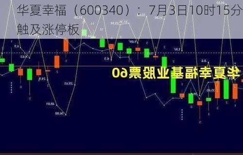 华夏幸福（600340）：7月3日10时15分触及涨停板