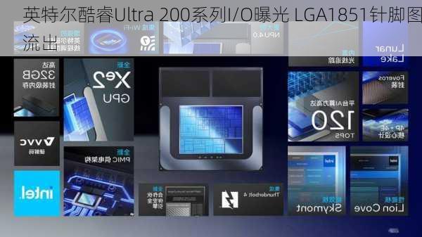 英特尔酷睿Ultra 200系列I/O曝光 LGA1851针脚图流出