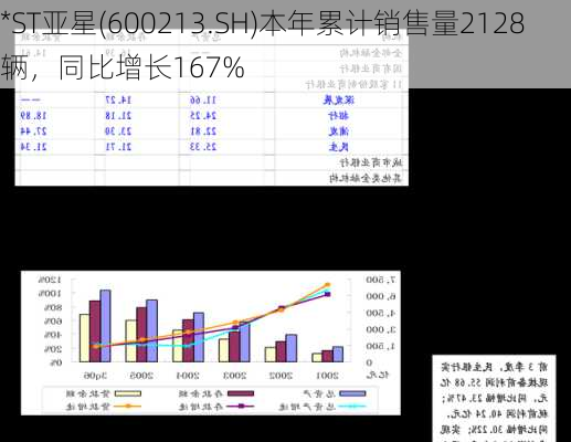 *ST亚星(600213.SH)本年累计销售量2128辆，同比增长167%