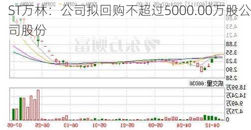 ST万林：公司拟回购不超过5000.00万股公司股份