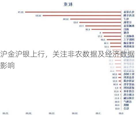 沪金沪银上行，关注非农数据及经济数据影响