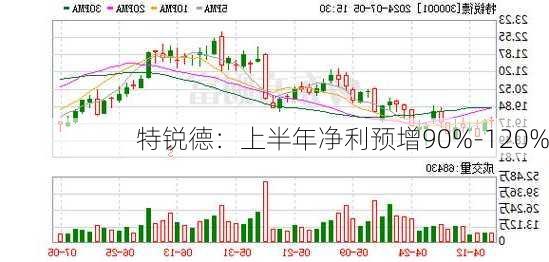 特锐德：上半年净利预增90%-120%